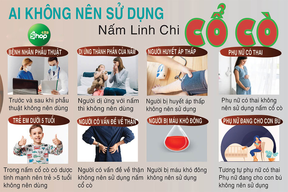 nấm cổ cò