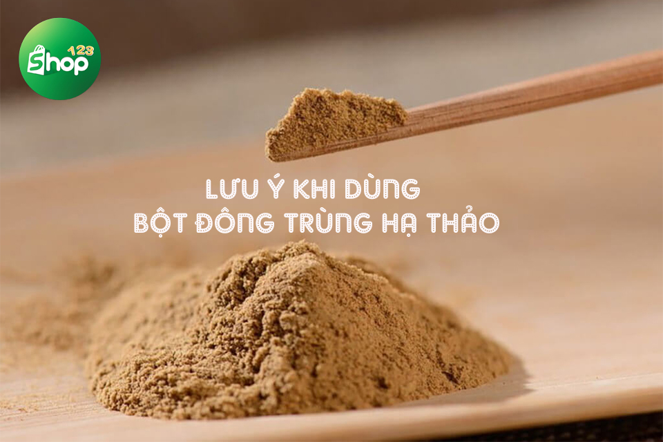 bột đông trùng hạ thảo