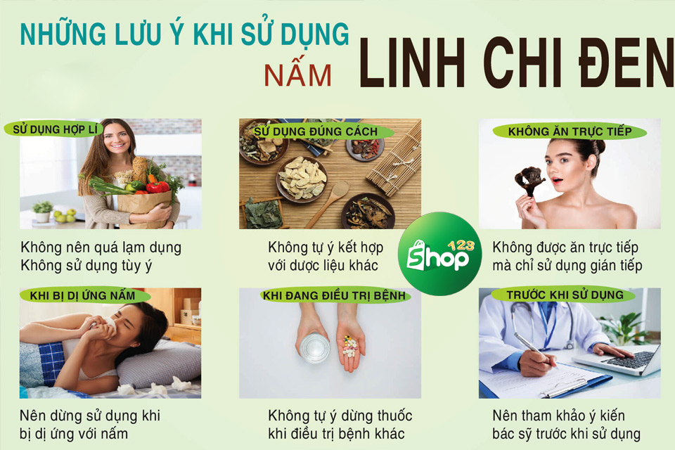 nấm linh chi đen